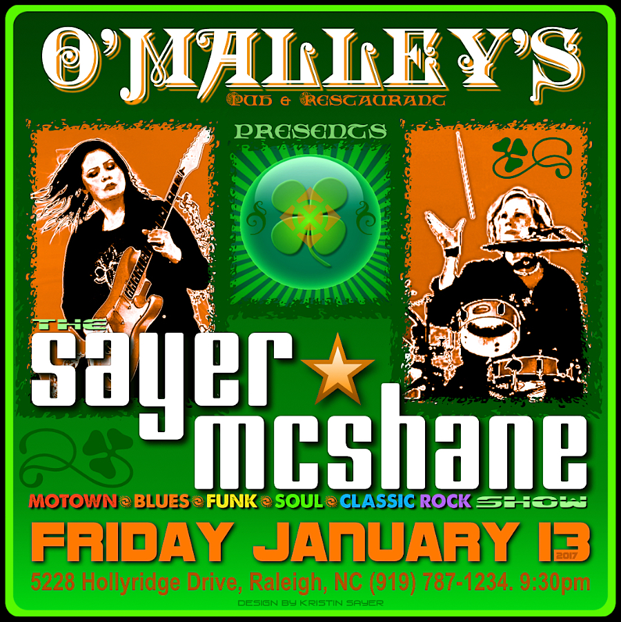 Sayer McShane at O'Malley'Pub - Raleigh, NC