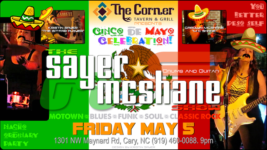 Sayer McShane at Corner Tavern Cinco de Mayo Celebration - Cary, NC