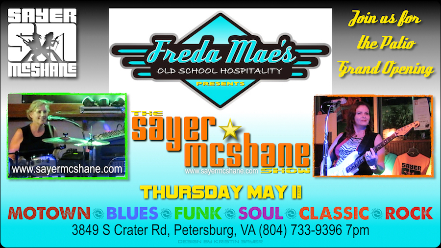 Sayer McShane at Freda Mae's - Petersburg, VA