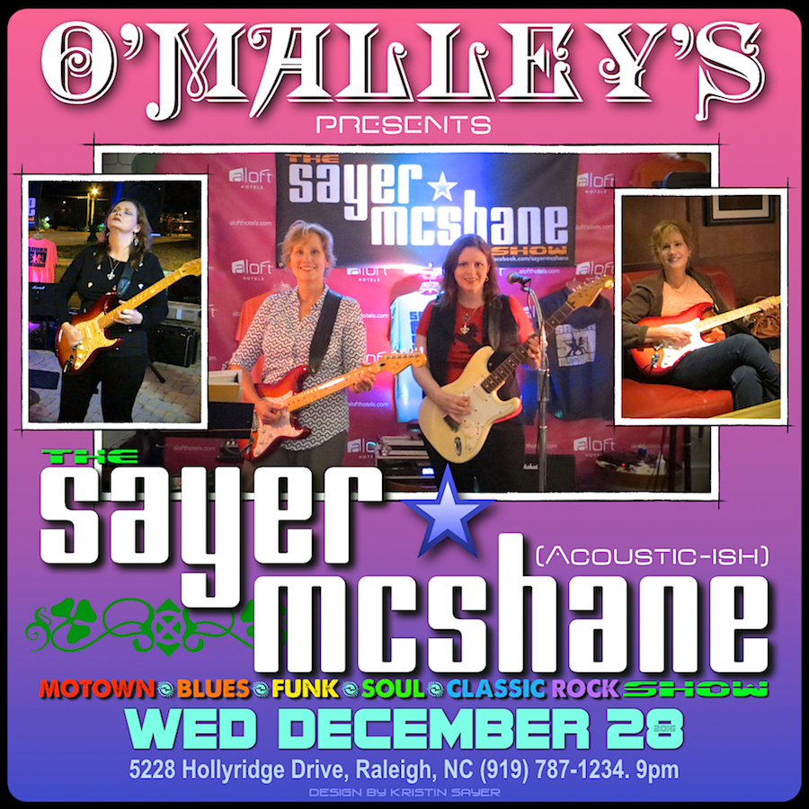 Sayer McShane at O'Malley's Pub - Raleigh, NC