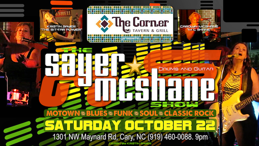 Sayer McShane at The Corner Tavern and Grill - Cary, NC