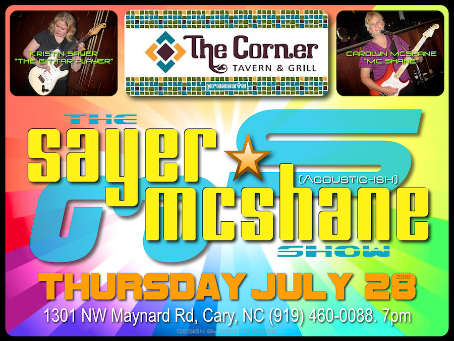 Sayer McShane at the Corner Tavern - Cary, NC