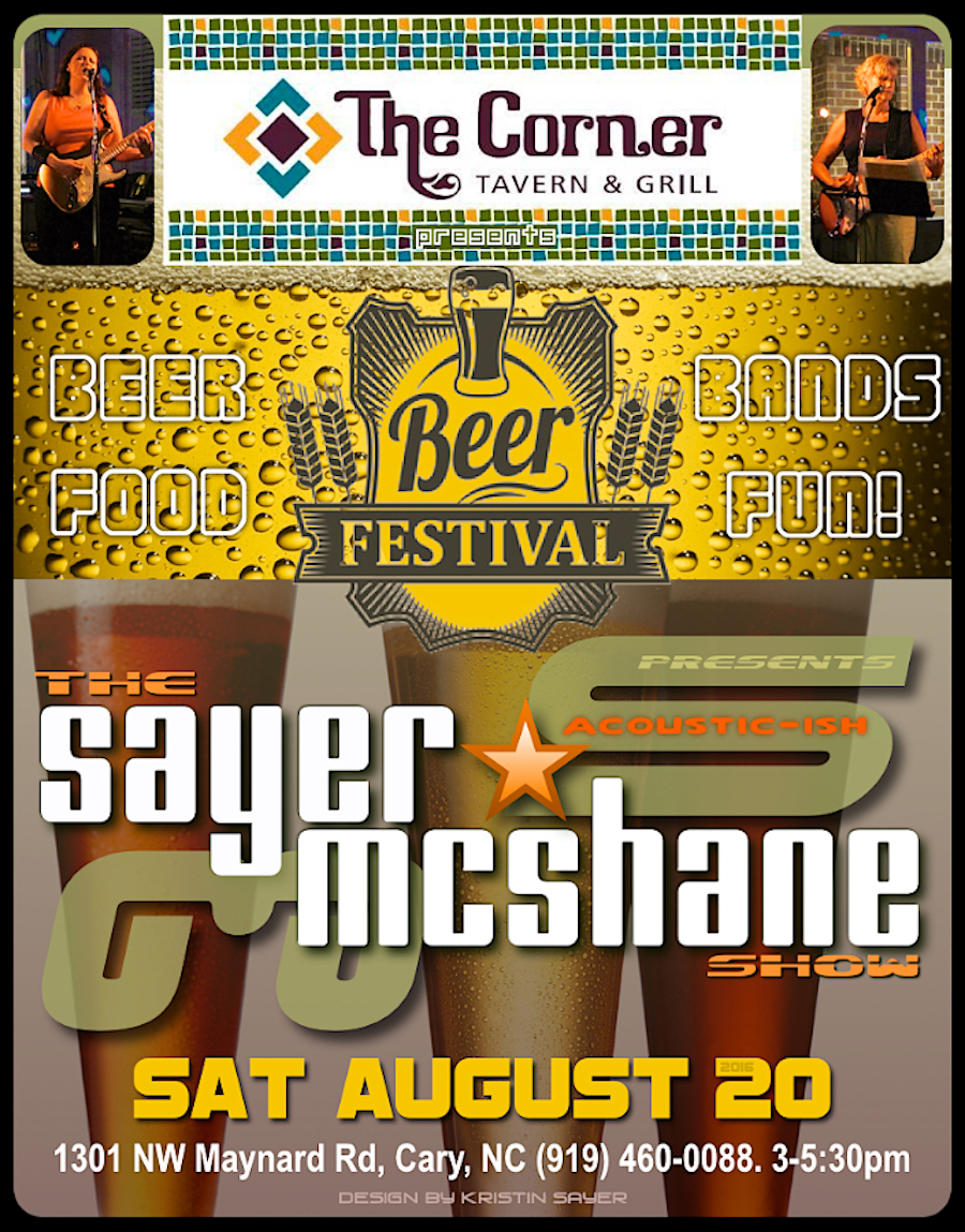 Sayer McShane at Corner Tavern - Cary, NC