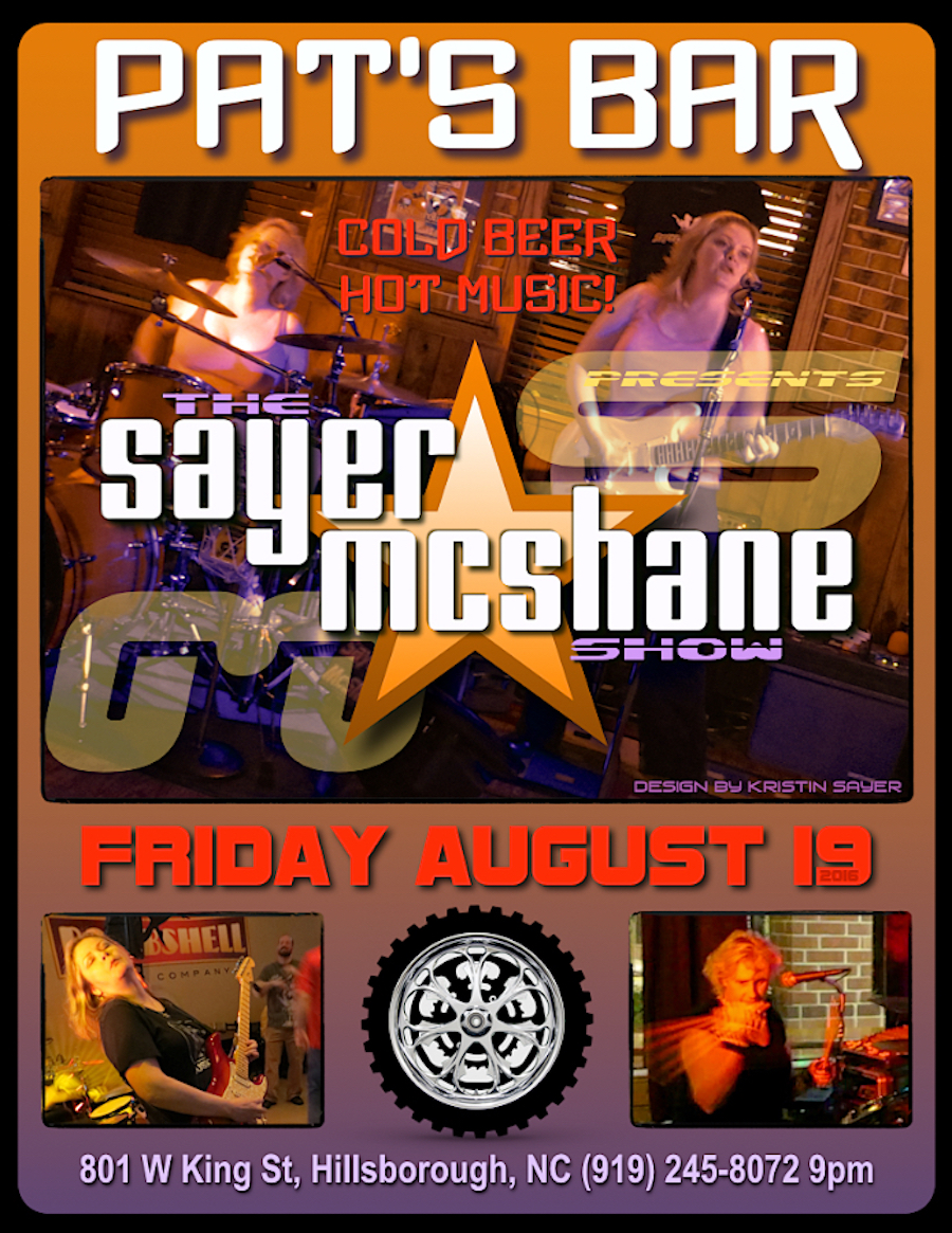 Sayer McShane at Pat's Bar - Hillsborough, NC