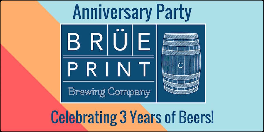 Brüeprint Brewing Company 3rd Anniversary Party - Apex, NC