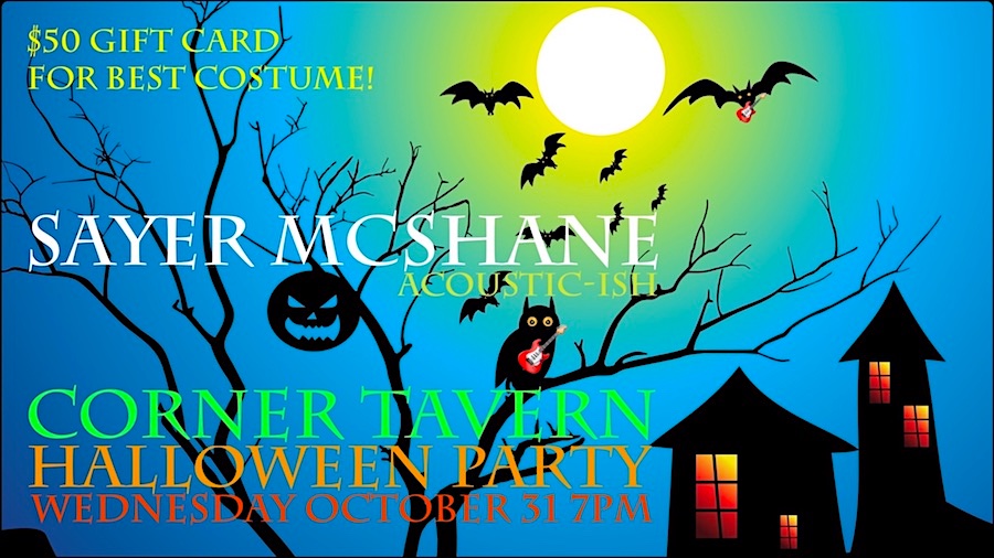 Sayer McShane at Corner Tavern Halloween Party - Cary, NC