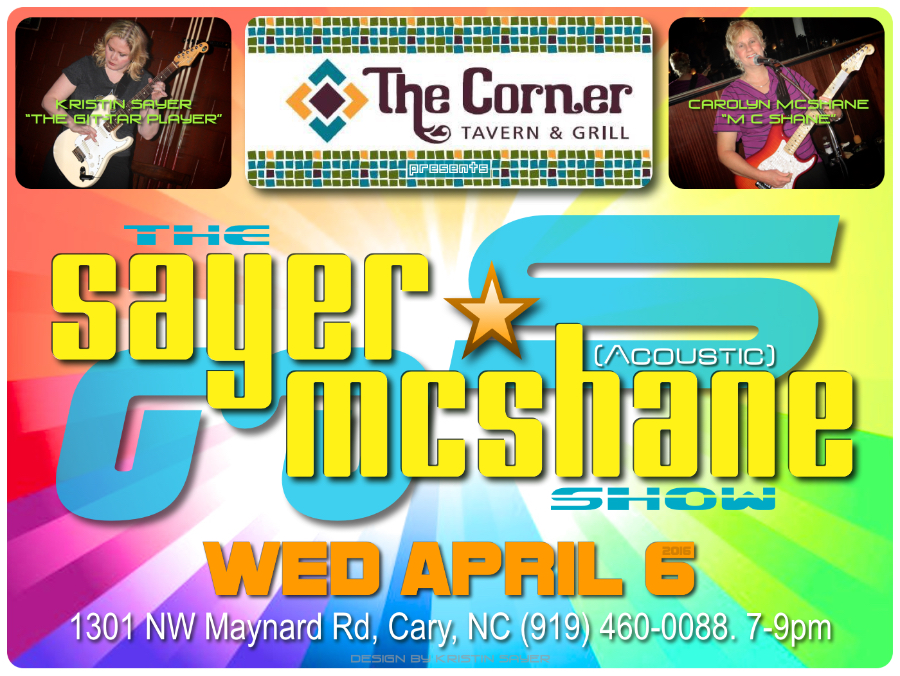 Sayer McShane at the Corner Tavern in Cary, NC