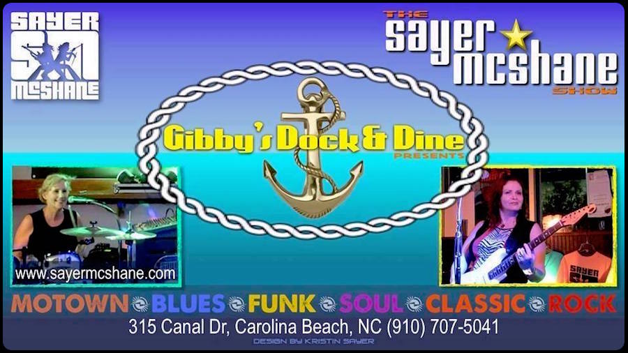 Sayer McShane at Gibby's Dock & Dine - Carolina Beach, NC