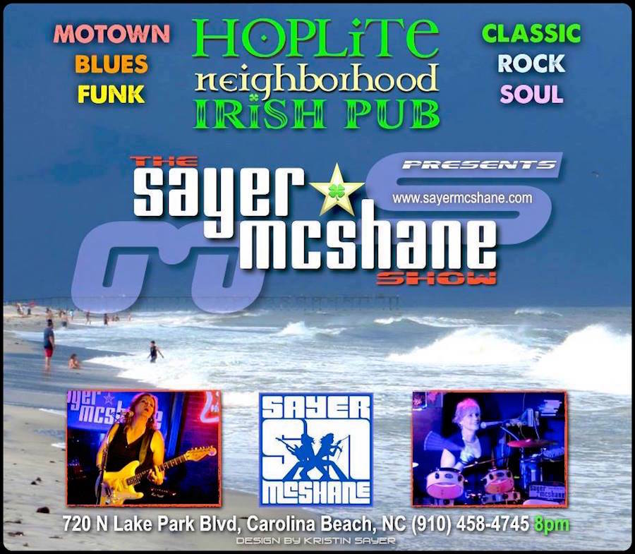 Sayer McShane at HopLite Pub - Carolina Beach, NC