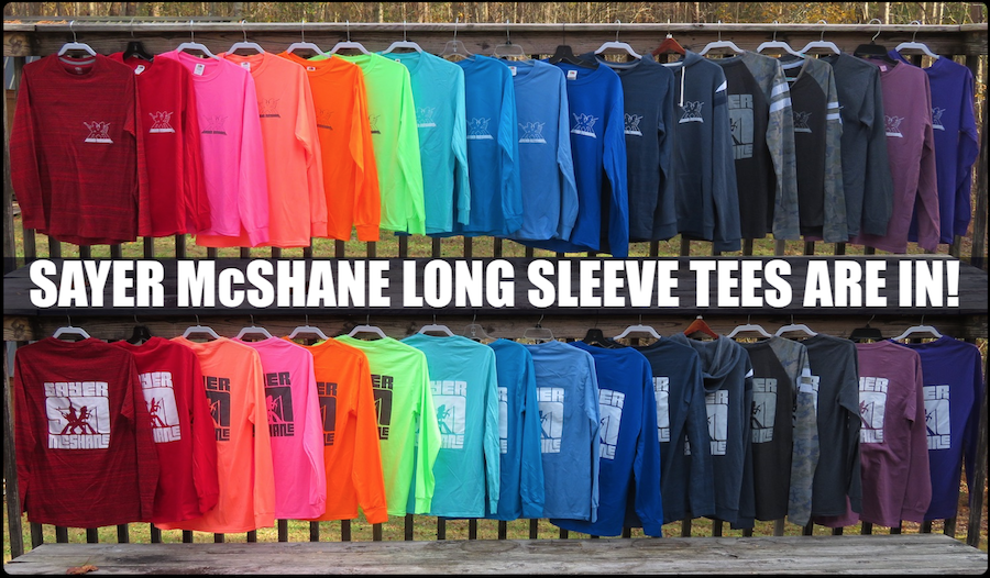 Sayer McShane Long Sleeve Tees Are In!