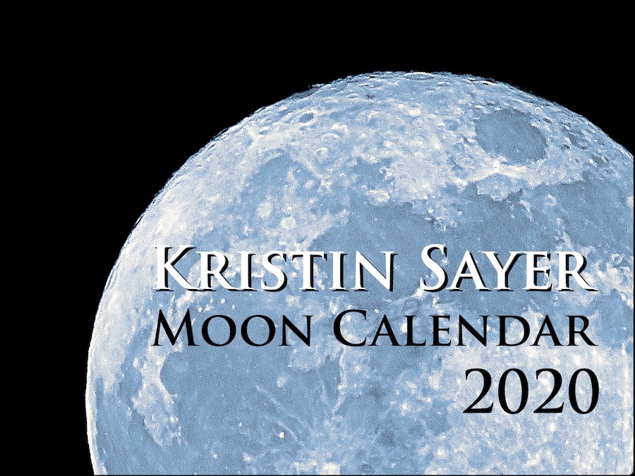 Kristin Sayer 2020 Moon Calendar