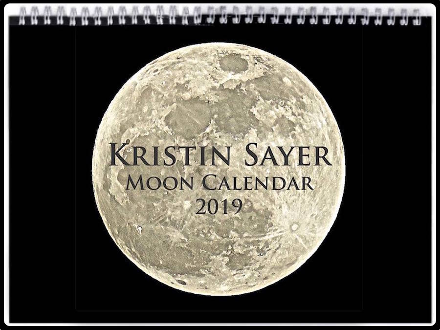 Kristin Sayer 2019 Moon Calendar
