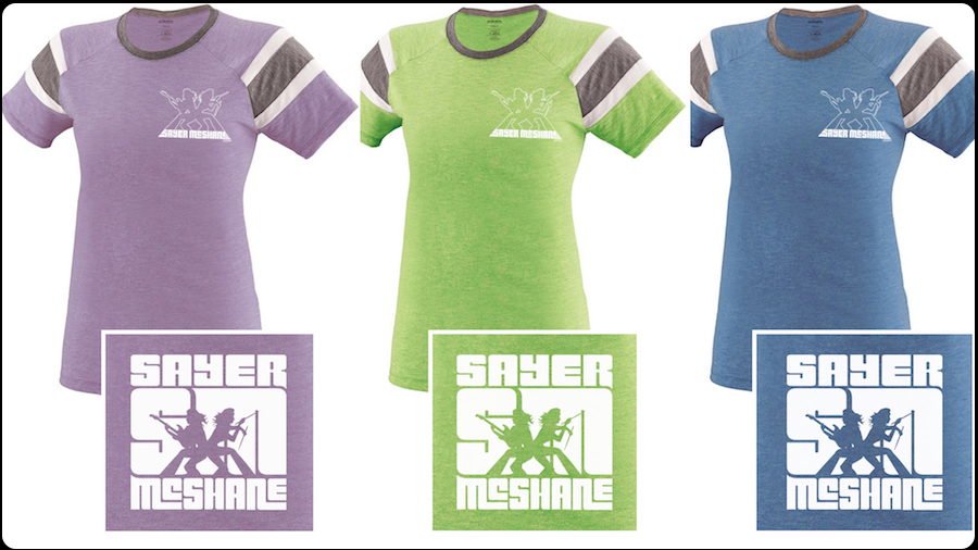 Just a few of our new Sayer McShane T-Shirt designs
