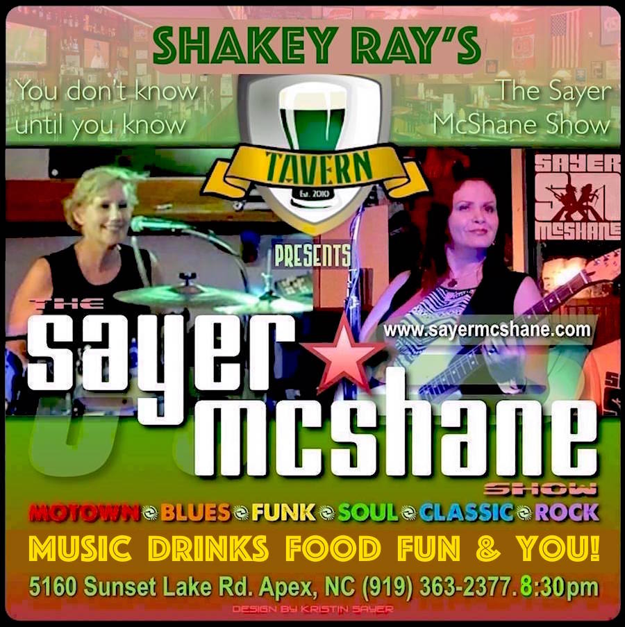 Sayer McShane at Shakey Ray's Tavern - Apex, NC