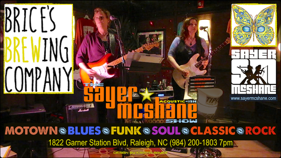 Sayer McShane at Brice's Brewing - Raleigh, NC