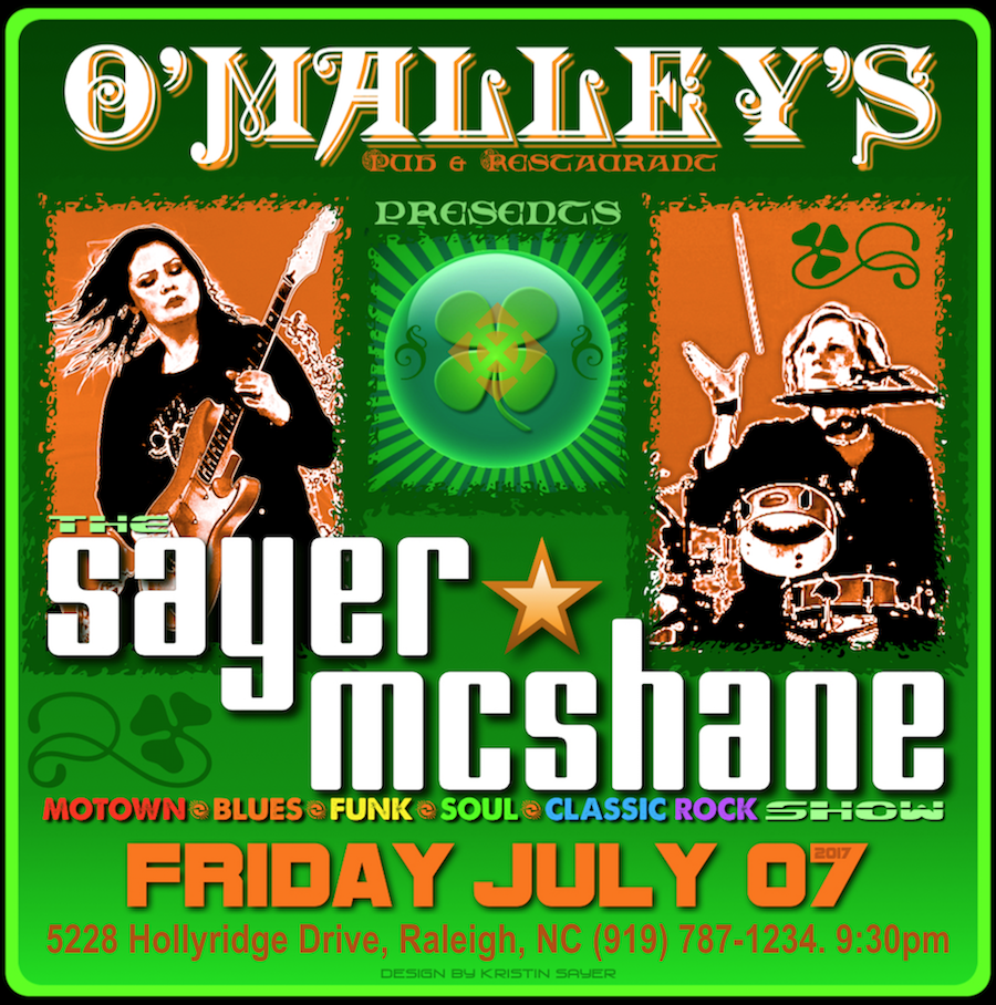 Sayer McShane at O'Malley's Pub - Raleigh, NC