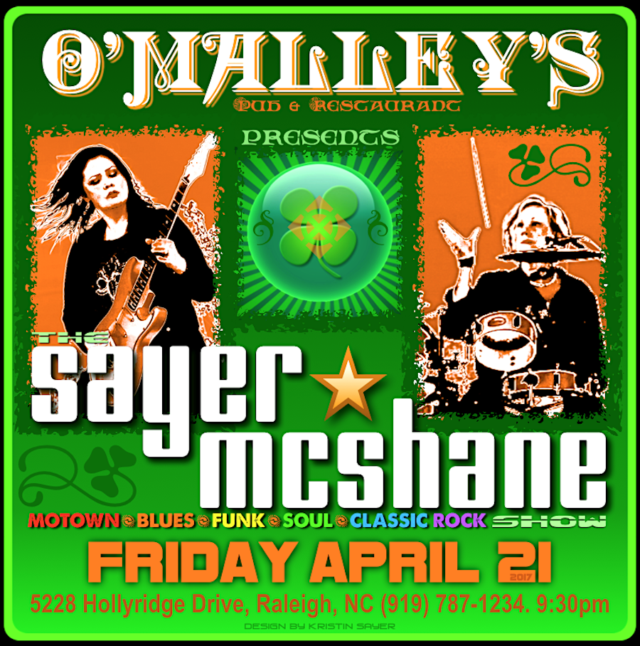 Sayer McShane at O'Malley'Pub - Raleigh, NC