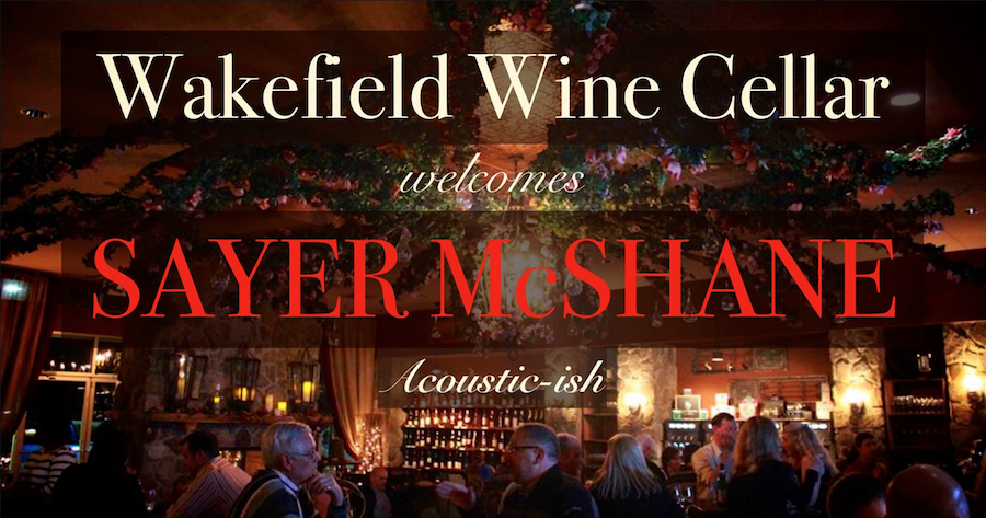 Sayer McShane at Wakefield Wine Cellar (Acoustic-ish) - Raleigh, NC