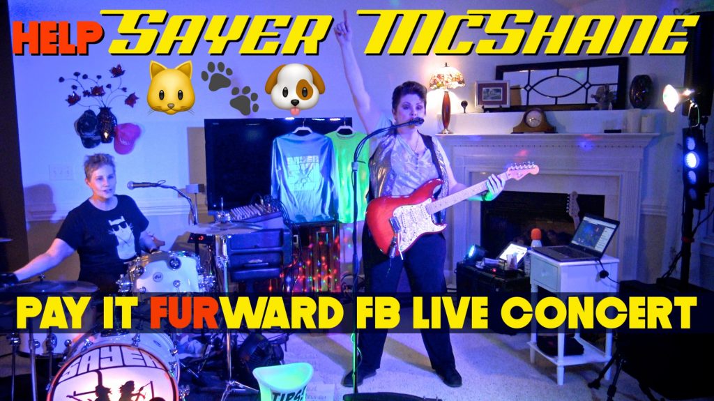 Sayer McShane LIVE Facebook Online Concert - Saturday, April 4, 2020 7pm