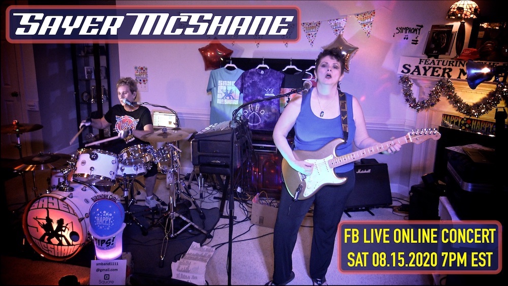 SAYER McSHANE LIVE FB Online Concert 8.15.2020