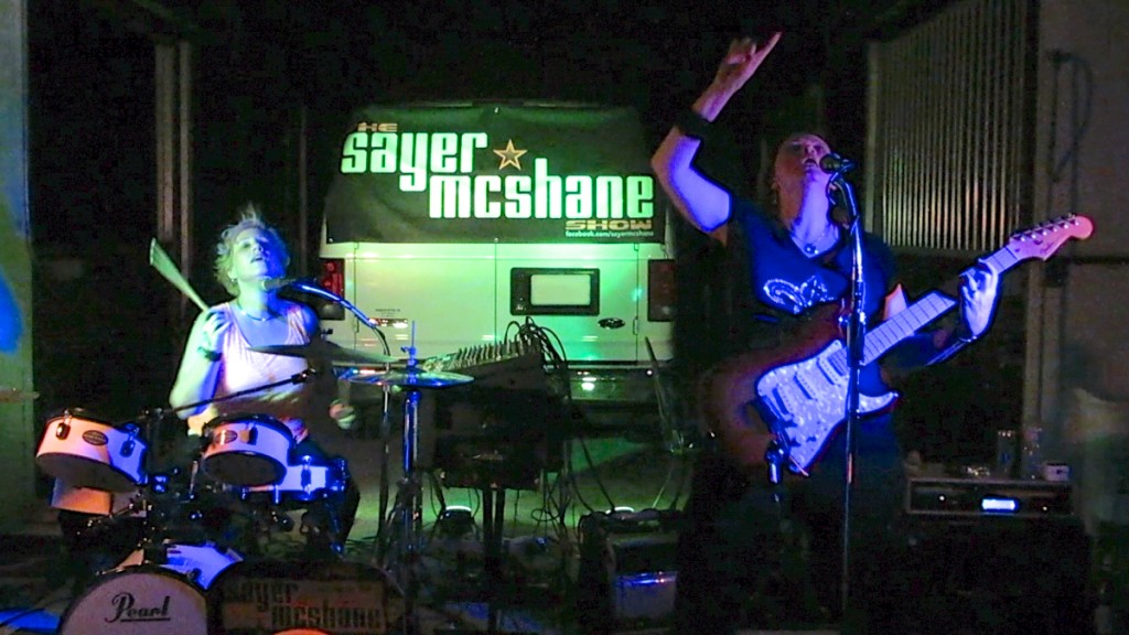 Sayer McShane performing in Dade City, FL