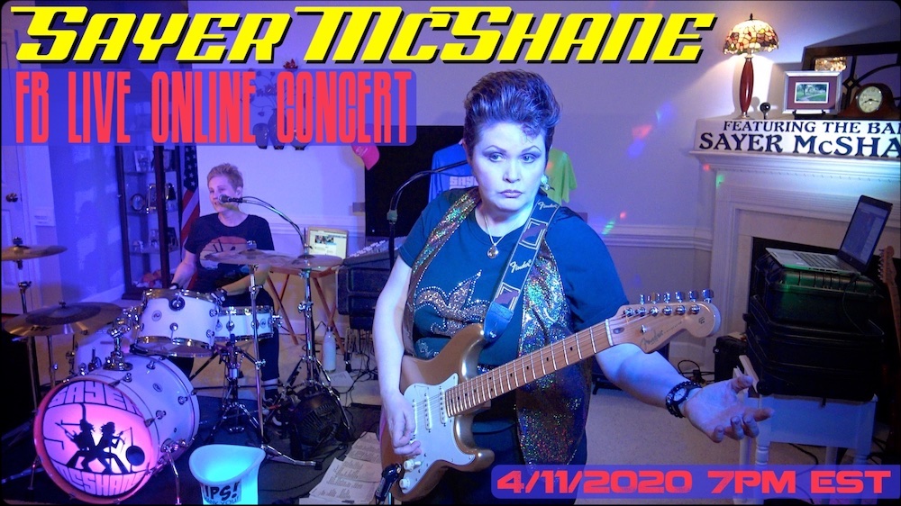 Sayer McShane LIVE Facebook Online Concert - Saturday, April 11, 2020 7pm EST